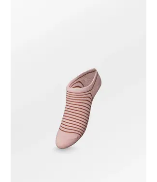 Stripe Glitter Sneakie Sock