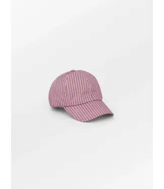 Stripel Cap Mauve Orchid Pink