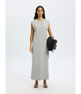 Halley Dress Light Grey Melange