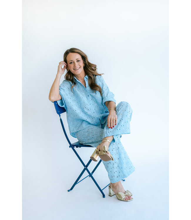 Maya Blouse Sunflower Blue