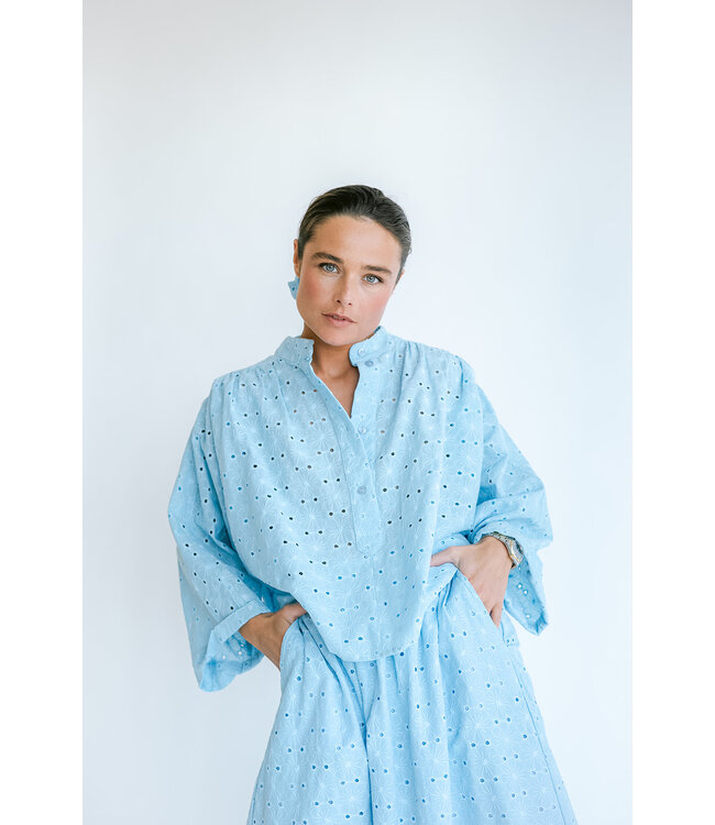 Maya Blouse Sunflower Blue