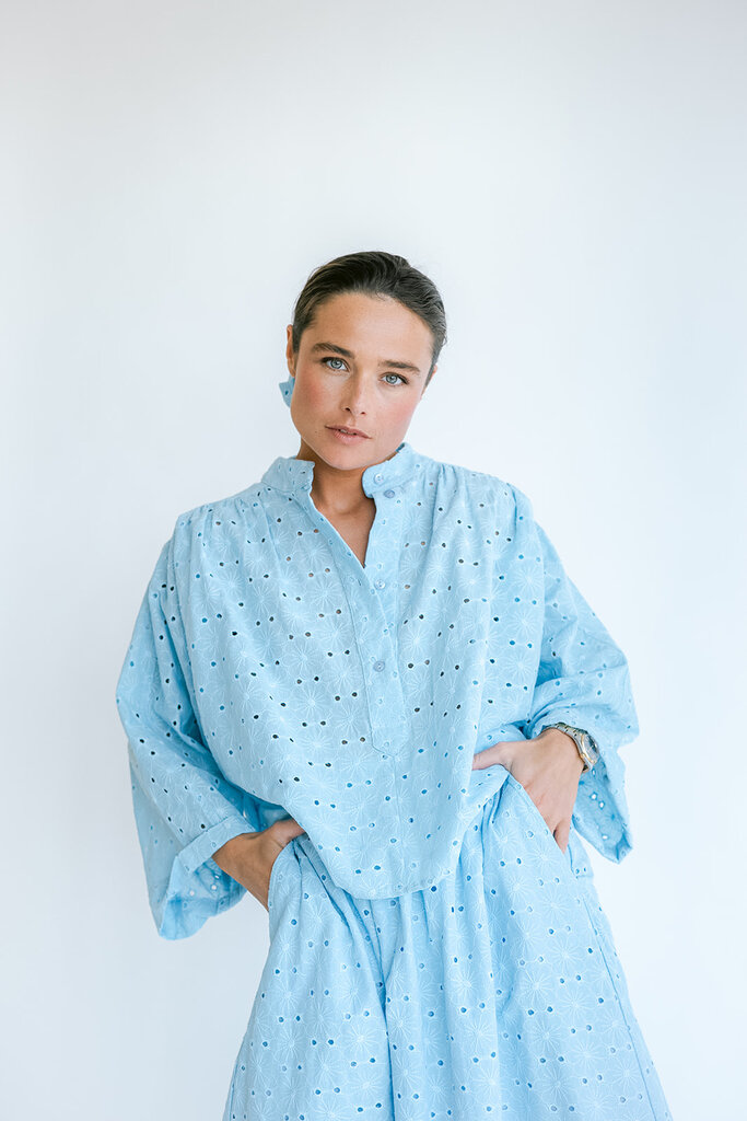 Maya Blouse Sunflower Blue
