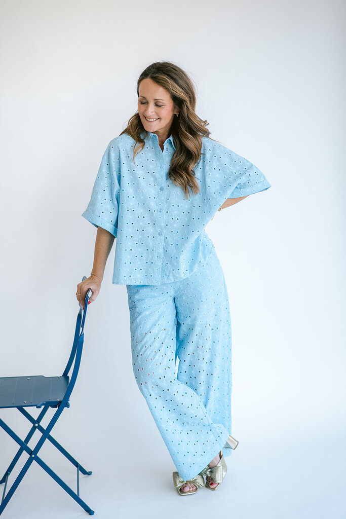 Sam Pants Sunfower Blue