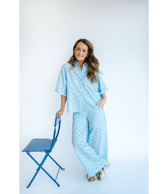 Sam Pants Sunfower Blue