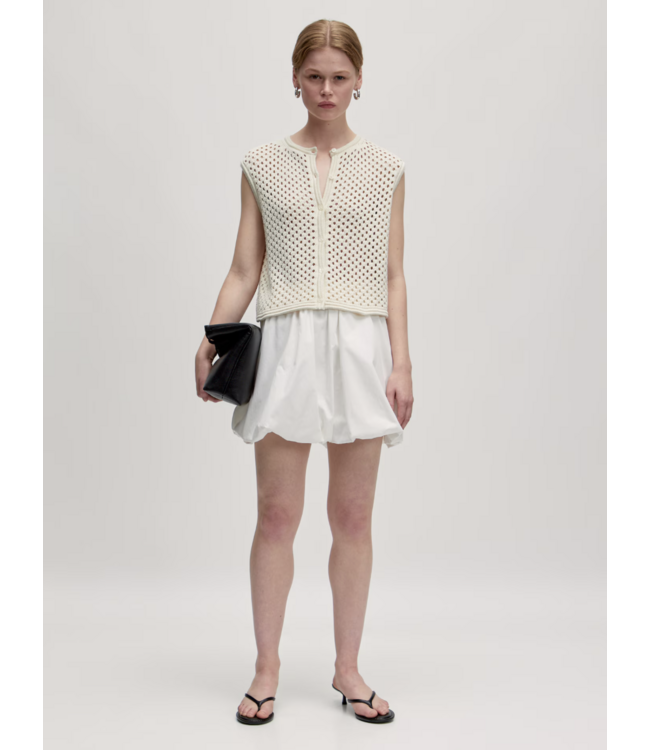 Mina Top Antique White