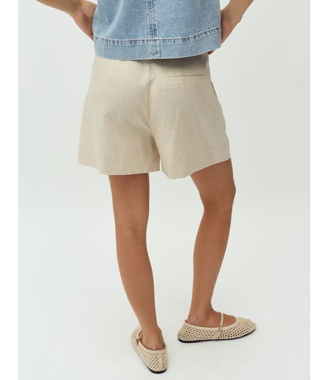 Cristiana Short Natural Linen