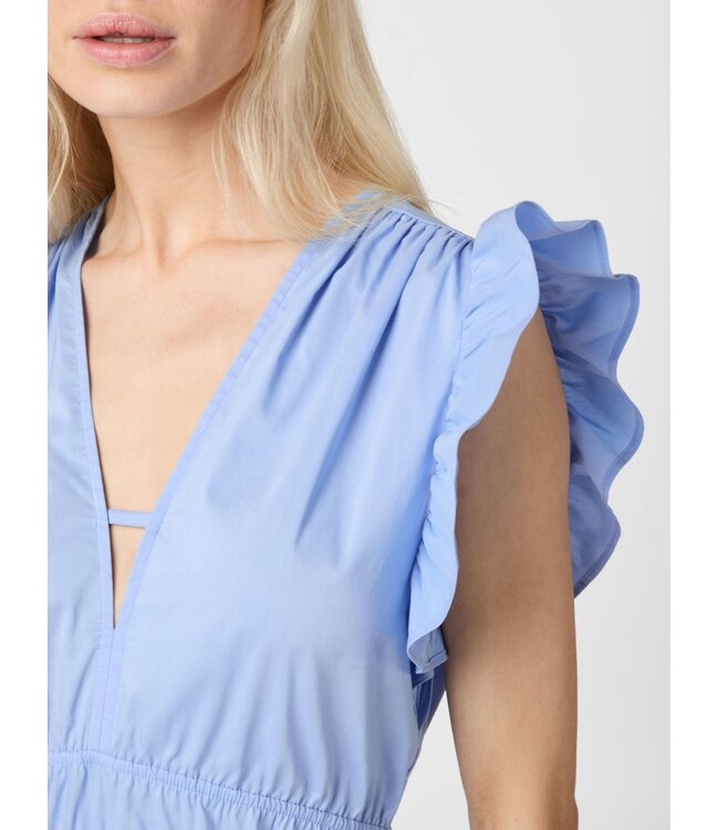 Pollana Poplin Dress Sky Blue