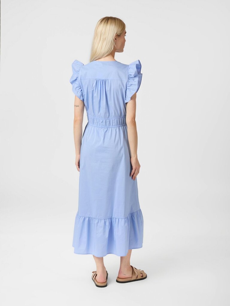 Pollana Poplin Dress Sky Blue
