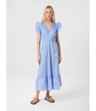 Pollana Poplin Dress Sky Blue