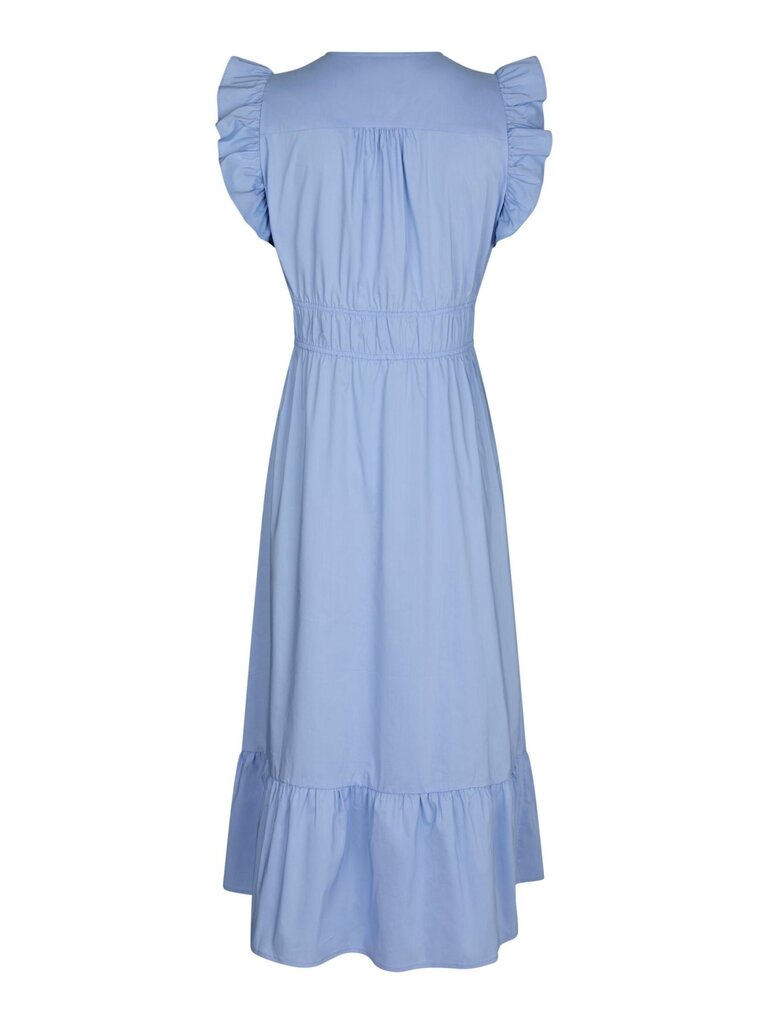 Pollana Poplin Dress Sky Blue