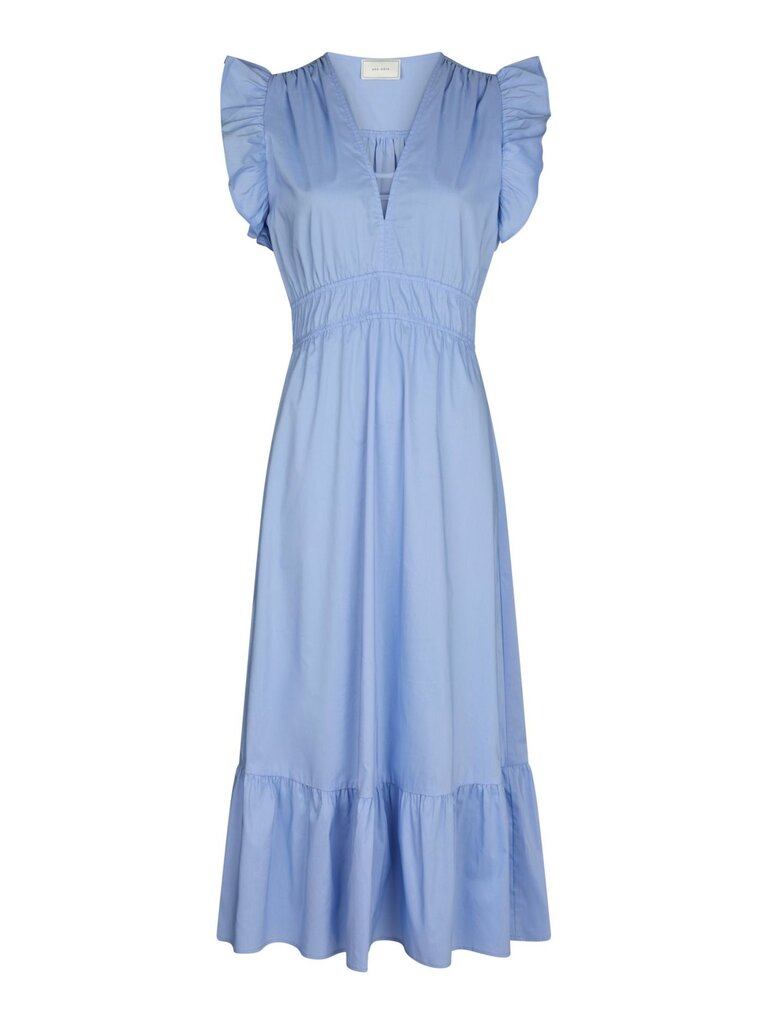 Pollana Poplin Dress Sky Blue
