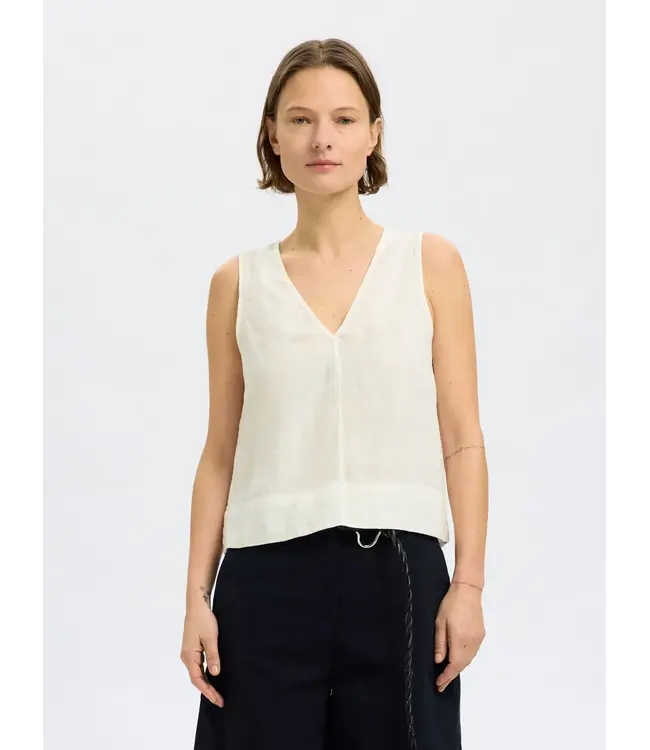 Lina Reversible Top Snow White