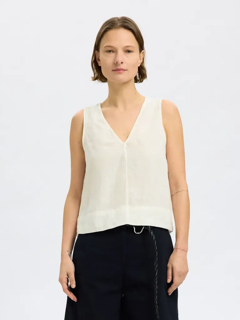 Lina Reversible Top Snow White