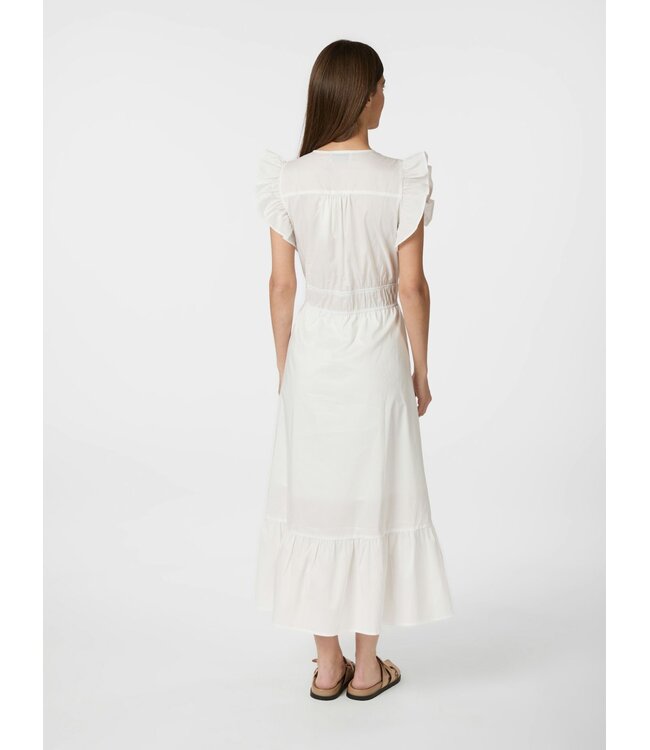 Pollana Poplin Dress White