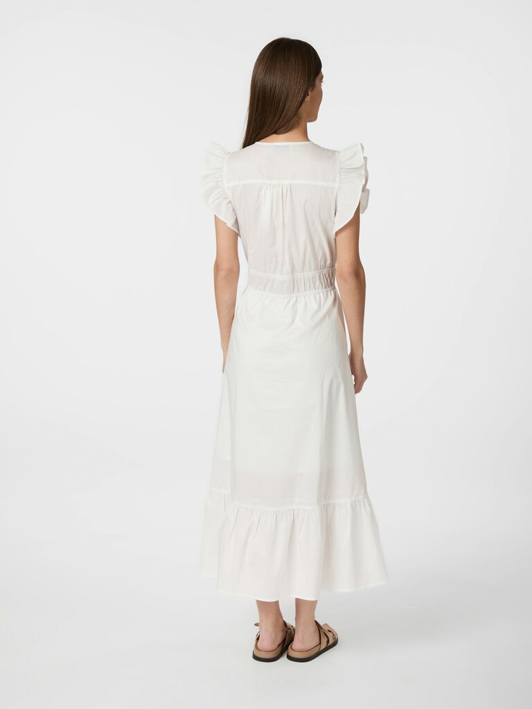 Pollana Poplin Dress White