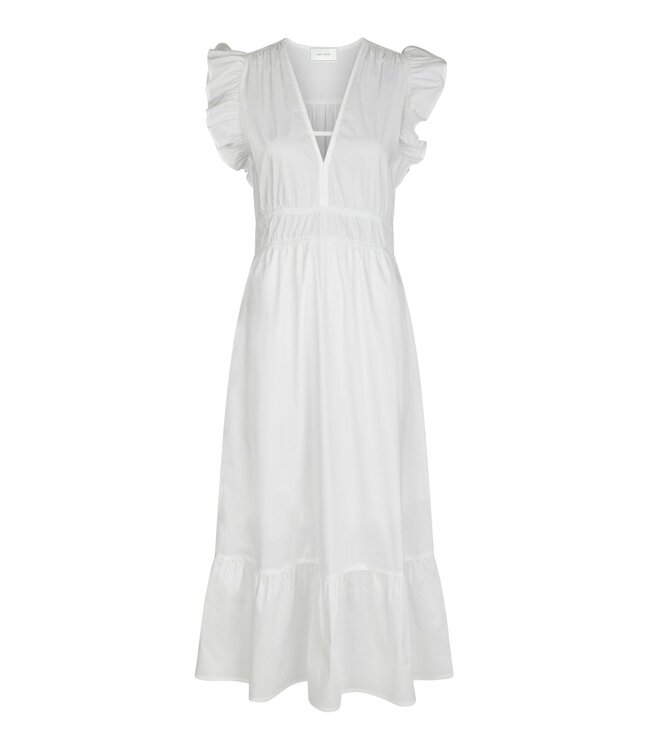 Pollana Poplin Dress White