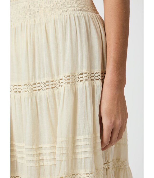 Felicia S Voile Skirt Light Yellow