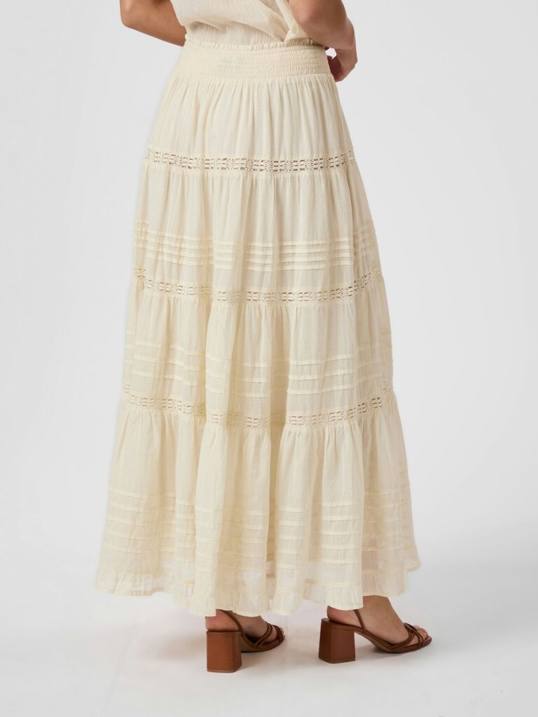 Felicia S Voile Skirt Light Yellow