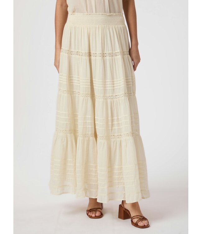 Felicia S Voile Skirt Light Yellow