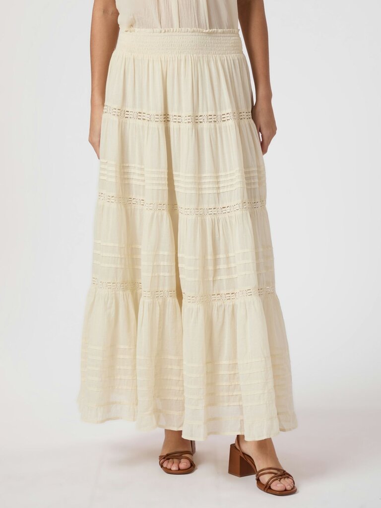 Felicia S Voile Skirt Light Yellow