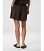 Shala Linen Shorts Dark Brown