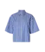 Fia Cropped Striped Shirt