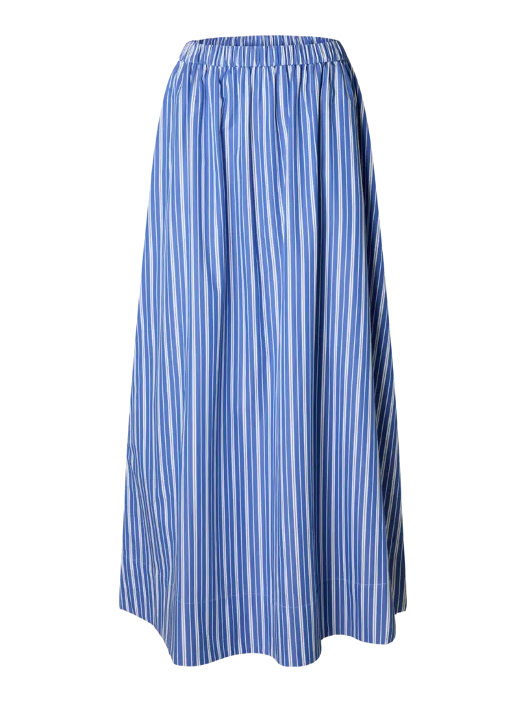 Fia Striped Ankle Skirt