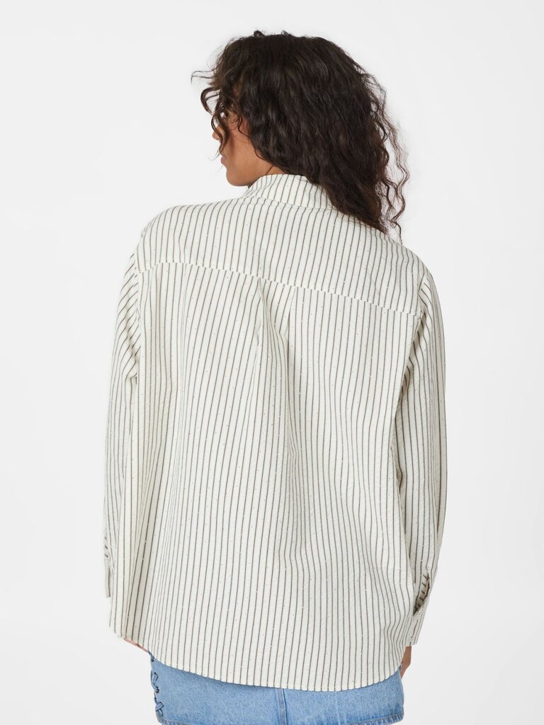 Dalma Crepe Stone Shirt Brown