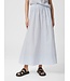 Yara Stripe Long Skirt Light Blue