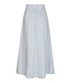 Yara Stripe Long Skirt Light Blue