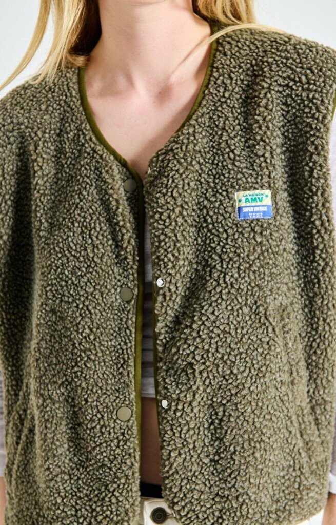 Hoktown Sleevless Jacket Hagedis Gevlekt