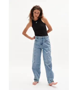 N0 02 Jeans Washed Light Denim