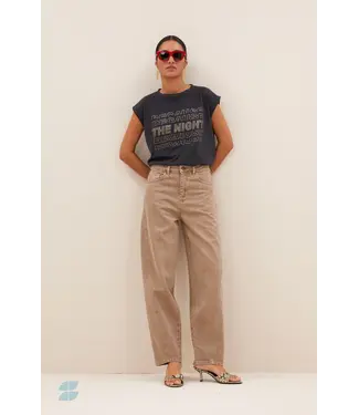 Begum Pants Stone Sand