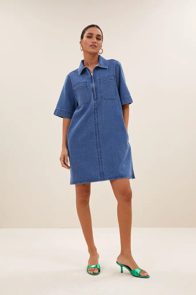 Philippe Denim Dress