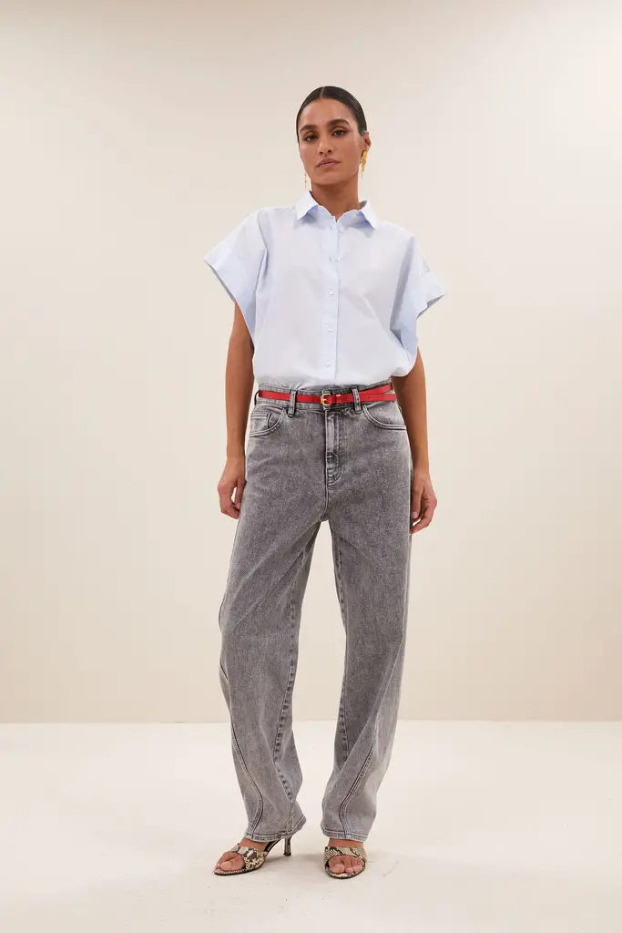 Pixie Chambray Blouse