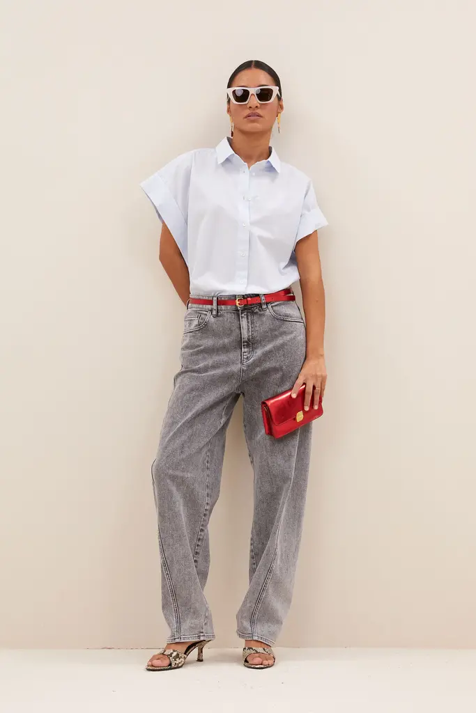 Pixie Chambray Blouse