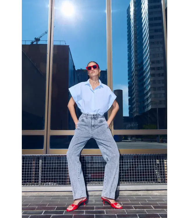 Pixie Chambray Blouse