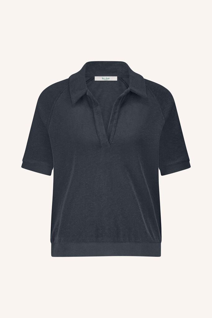 Harper Slub Top Midnight