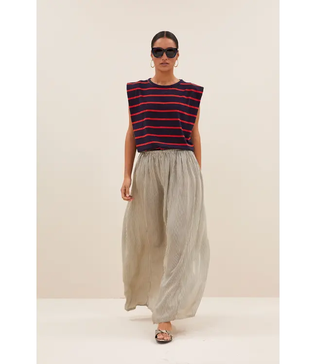 Diede Heavy Flame Stripes Top