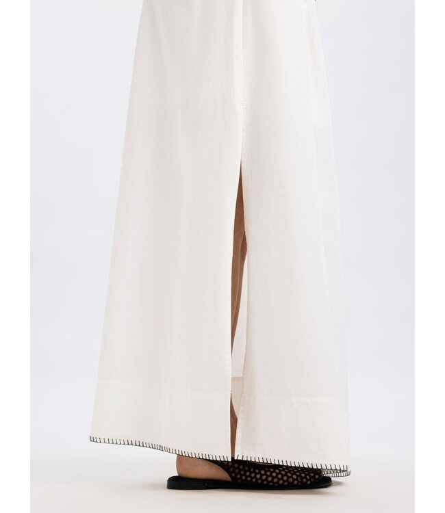 Fia Stitched Ankle Slit Skirt