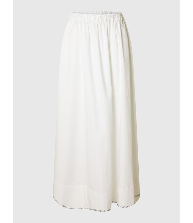 Fia Stitched Ankle Slit Skirt