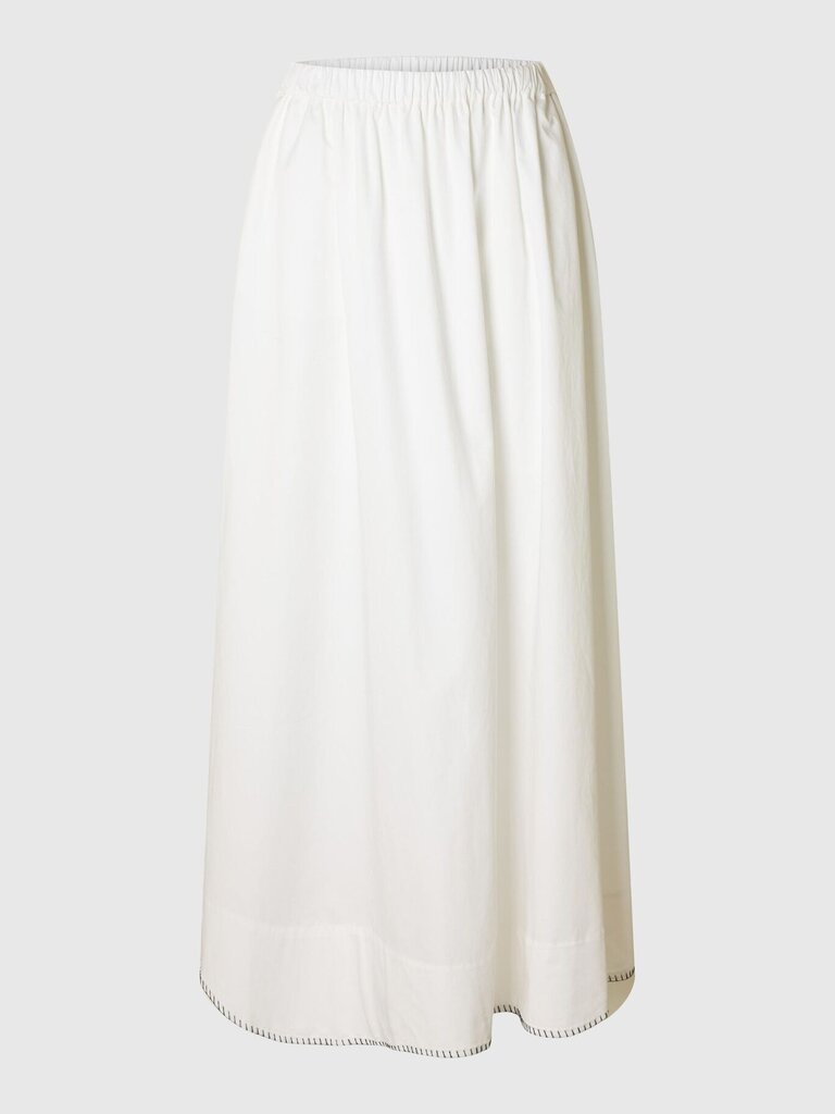 Fia Stitched Ankle Slit Skirt