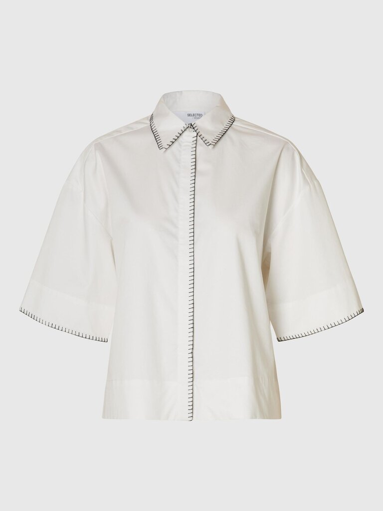 Fia Cropped Stitched Shirt