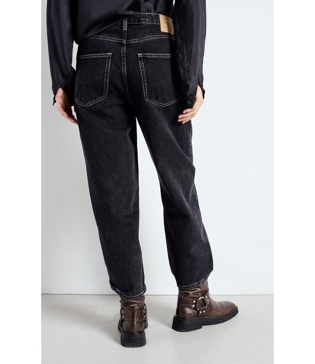 Yopday Boyfriend Cropped Jeans Black Vintage