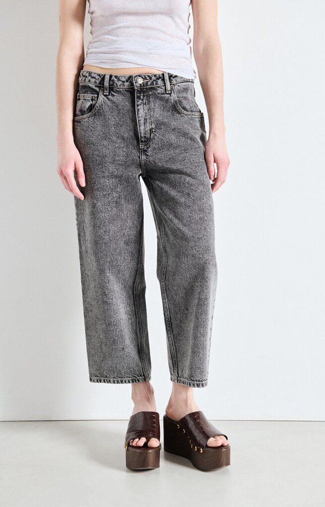 Yopday Boyfriend Cropped Jeans Grey Salt