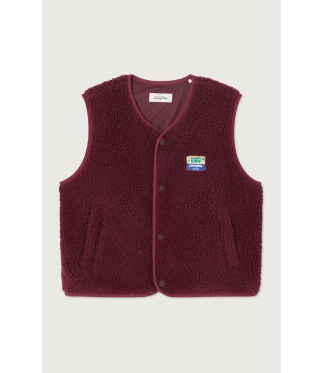 Hoktown Veste Bordeaux