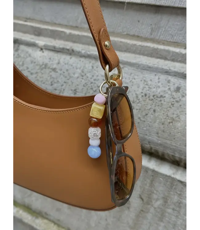 Bag Charm Pastel Stone