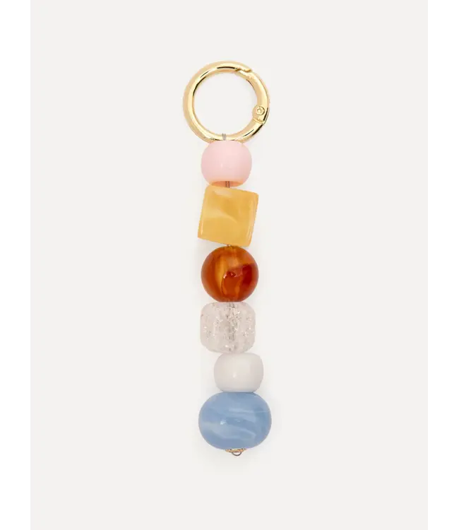 Bag Charm Pastel Stone