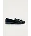 Marietta Onix Black Leather Loafers