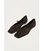 Sway Suade Coffee Brown leather Ballet Flats